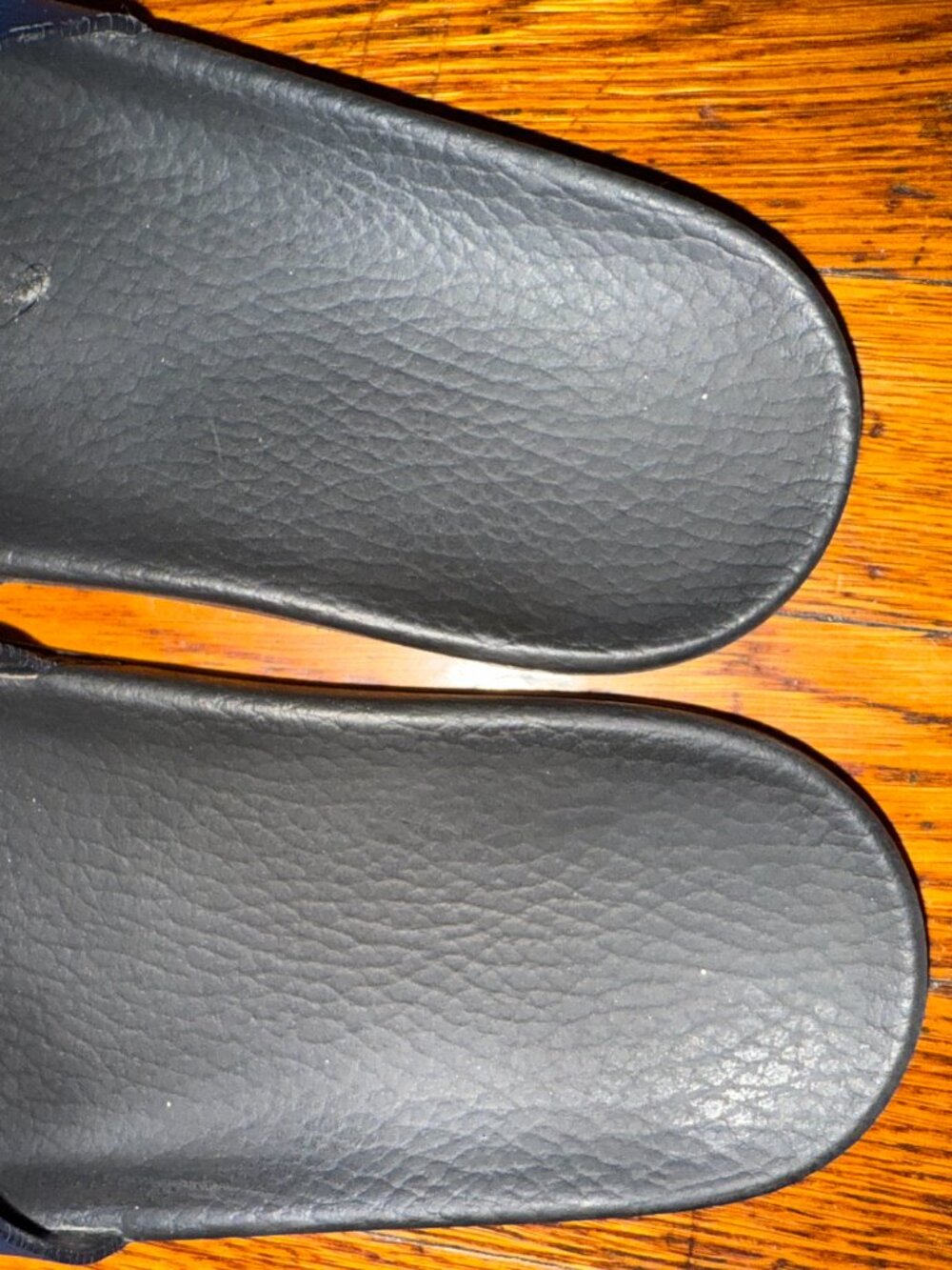 Gucci Leather Slides Women's Size: 9 Guccissimia Navy Blue - Picture 6 of 12